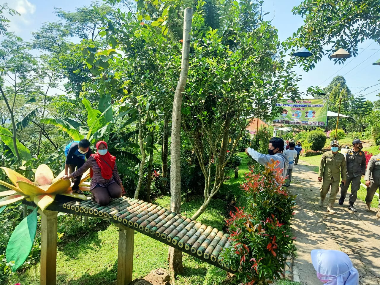 Didominasi Warga Lokal, Tempat Wisata di Pati Sudah Prokes